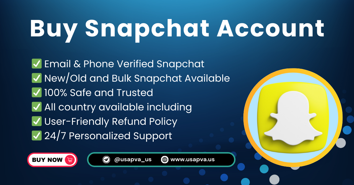 Buy Snapchat Account
