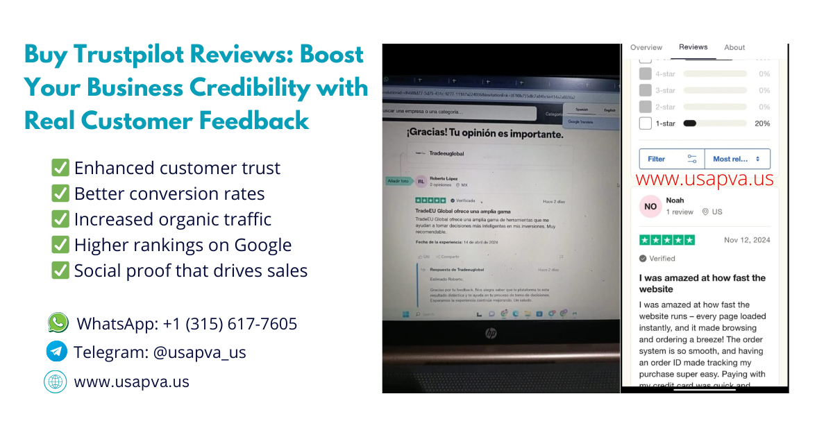 Buy Trustpilot Reviews