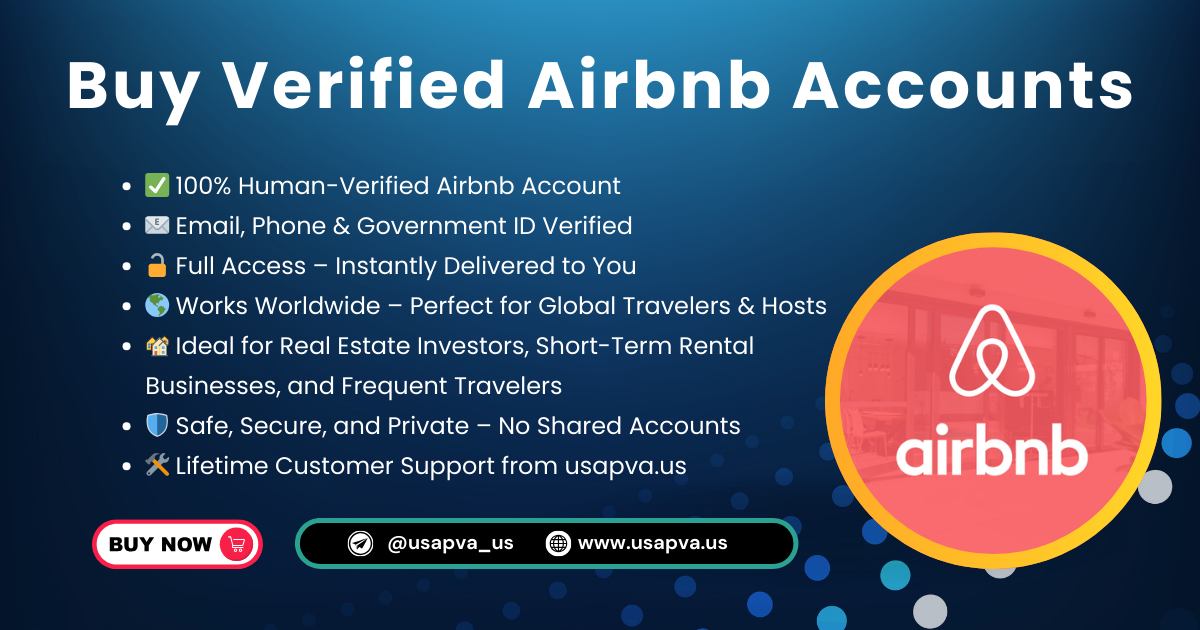 Buy Verified Airbnb Accounts