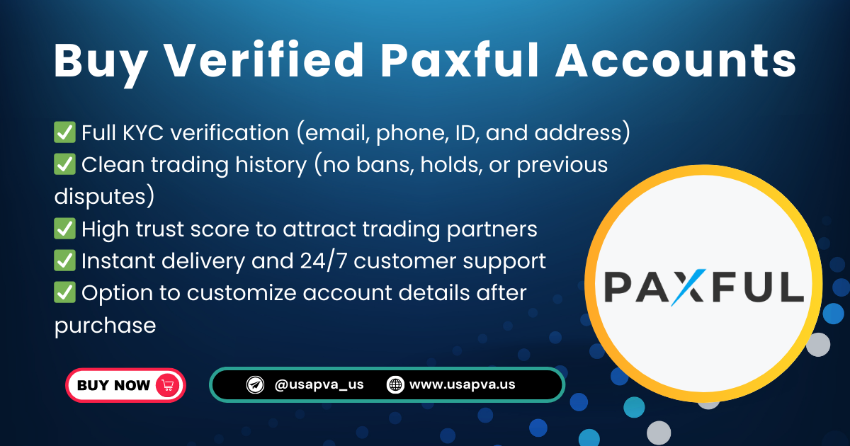 Buy Verified Paxful Accounts