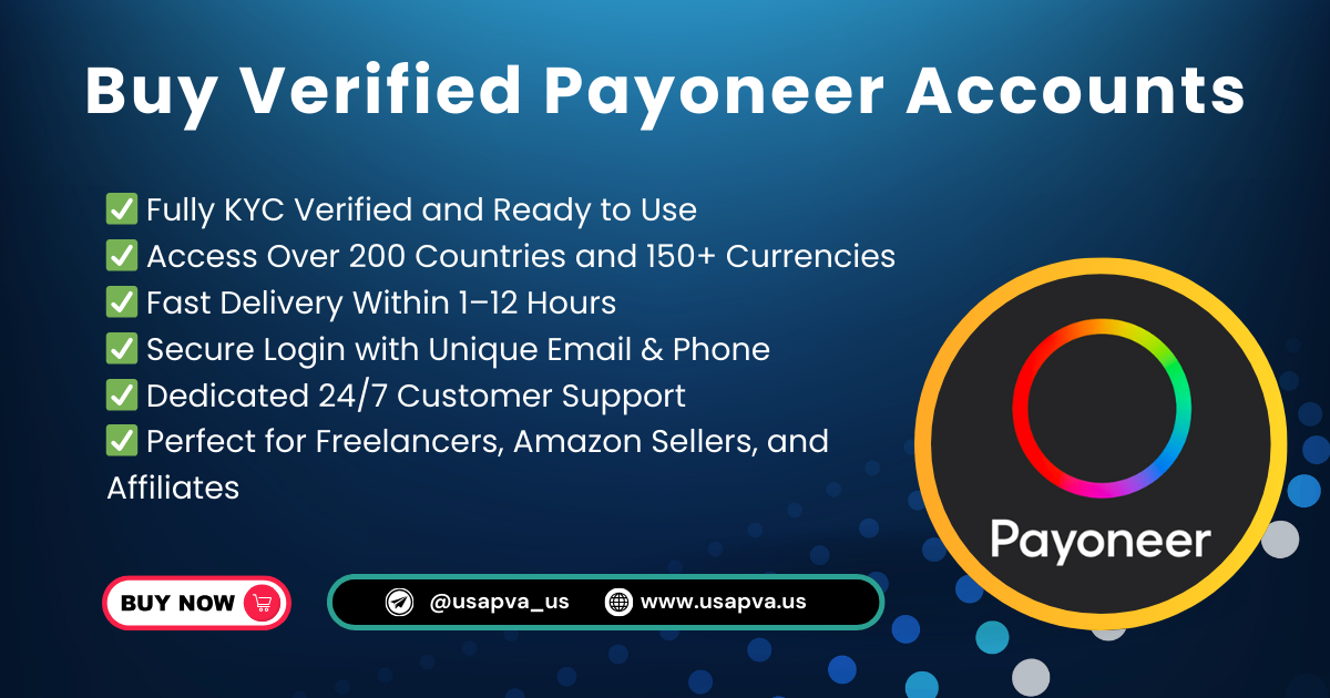 Buy Verified Payoneer Accounts
