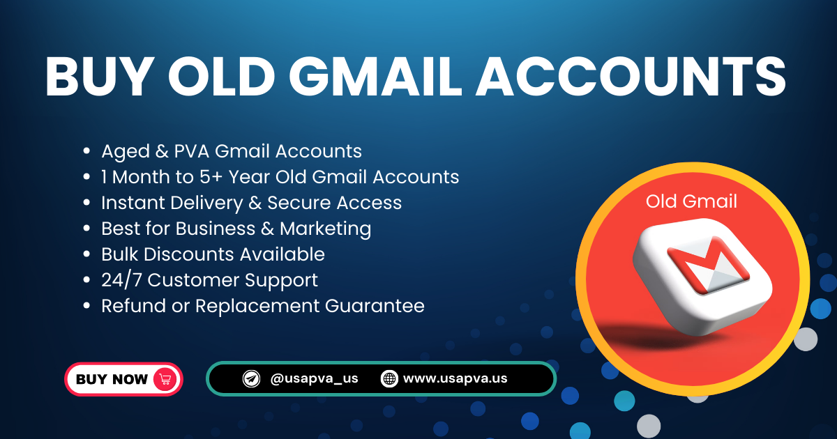 Buy old Gmail Accounts