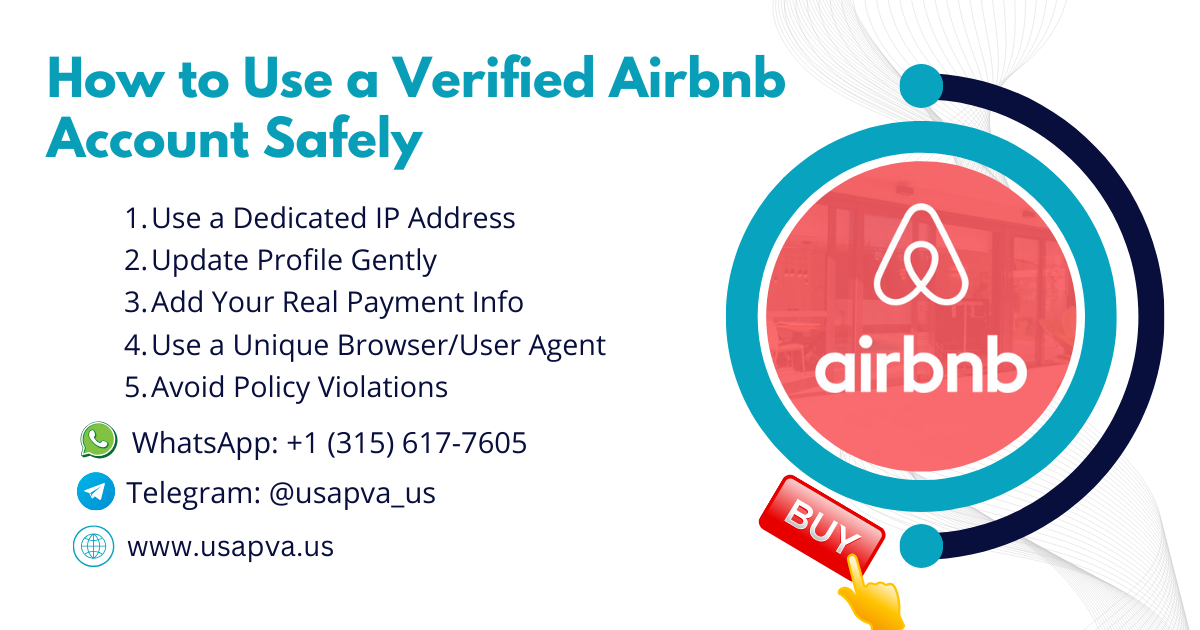 Buy Verified Airbnb Accounts