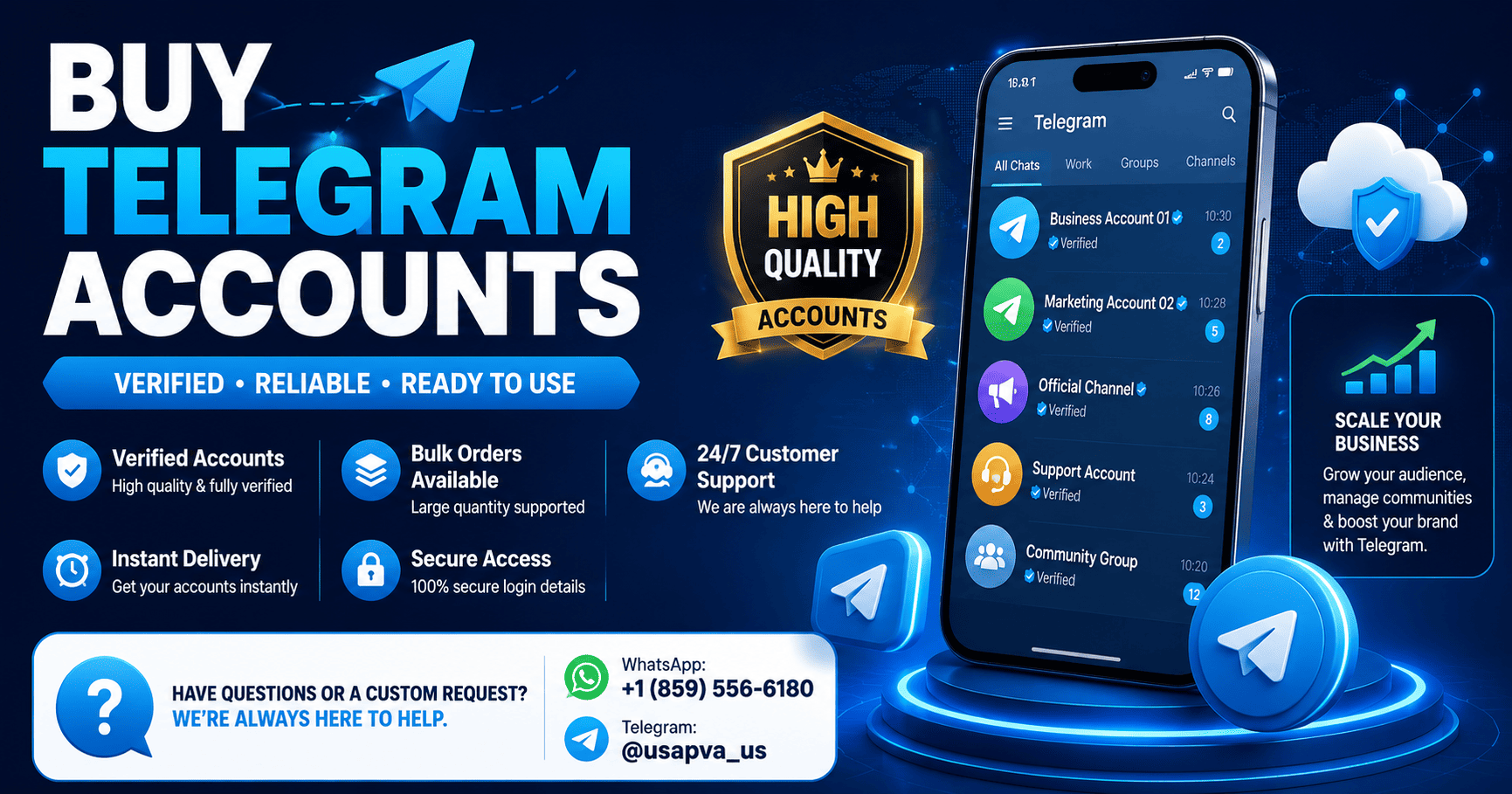 Buy Telegram Accounts